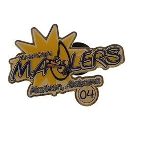 Vintage 2004 Baseball Team Pin Madison Maulers AL Lapel Hat Alabama